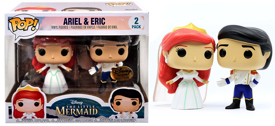 Disney Funko Pop! Set - Ariel & Eric (The Little Mermaid)