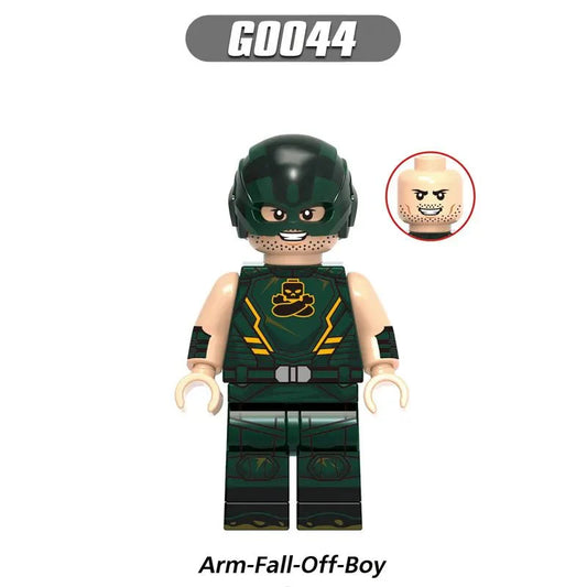 DC Lego Custom Minifigure - Arm Fall Off Boy