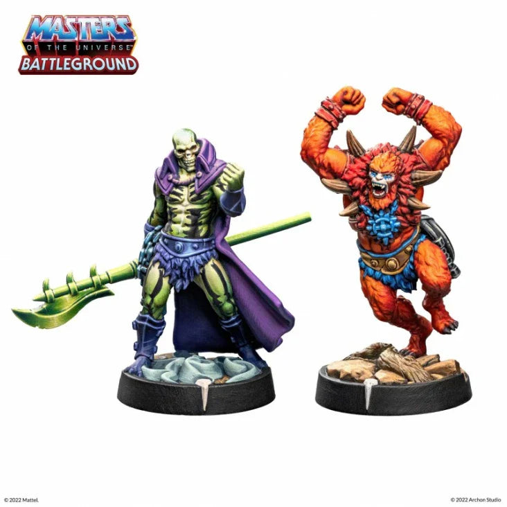 Masters of the Universe: Battleground - Evil Warriors Faction Wave 1 - Scareglow & Beast Man