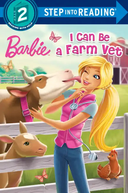 Barbie Paperback Book - I Can Be a Farm Vet