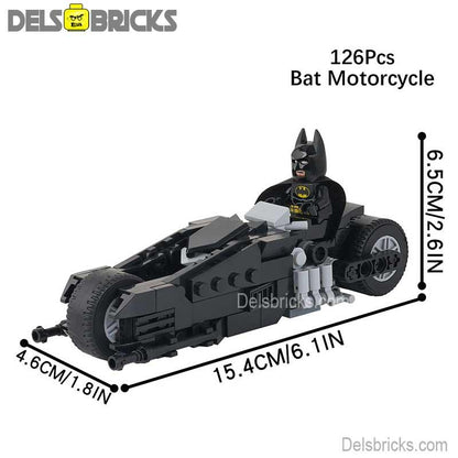 Batman Lego Set - Batman & Batcycle Motorcycle