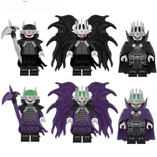 Batman Lego Custom Minifigure Set - Batman who Laughs set of 6