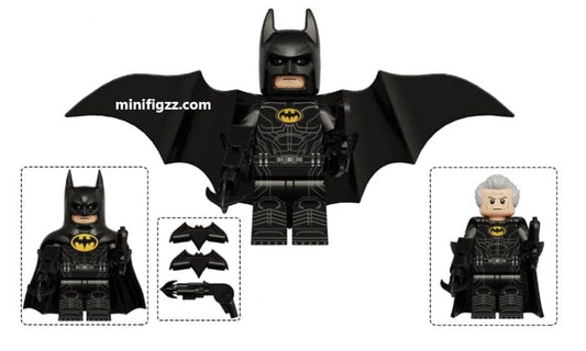 Batman Lego Custom Minifigure - Batman Michael Keaton 2