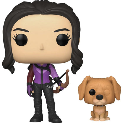 Marvel Funko Pop! - Hawkeye Kate Bishop with Lucky the Pizza Dog