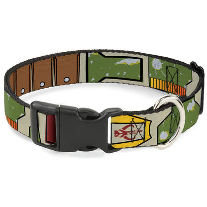 Star Wars Boba Fett Nylon Buckle Dog Collar