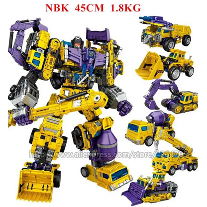 Transformers Jinbao 5-in-1 Predaking Anime Robot Action Figure