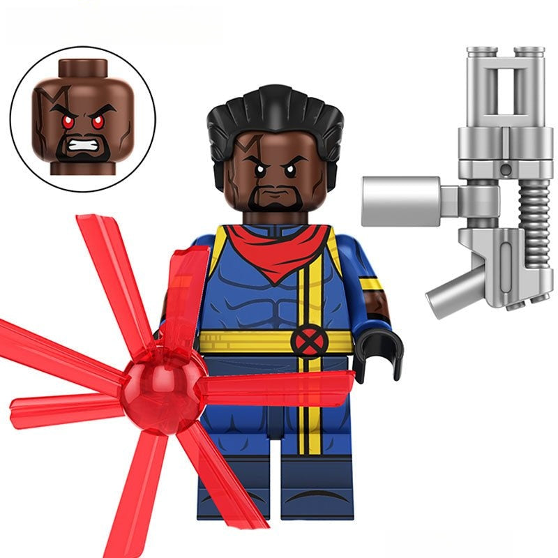 Marvel Lego Custom Minifigure - Bishop From X-Men '97 S2