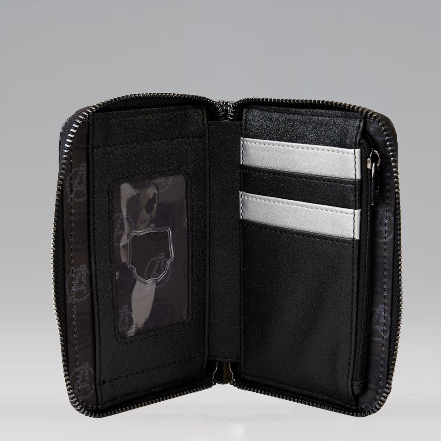 Marvel Black Panther Metallic Cosplay Zip-Around Wallet by Loungefly