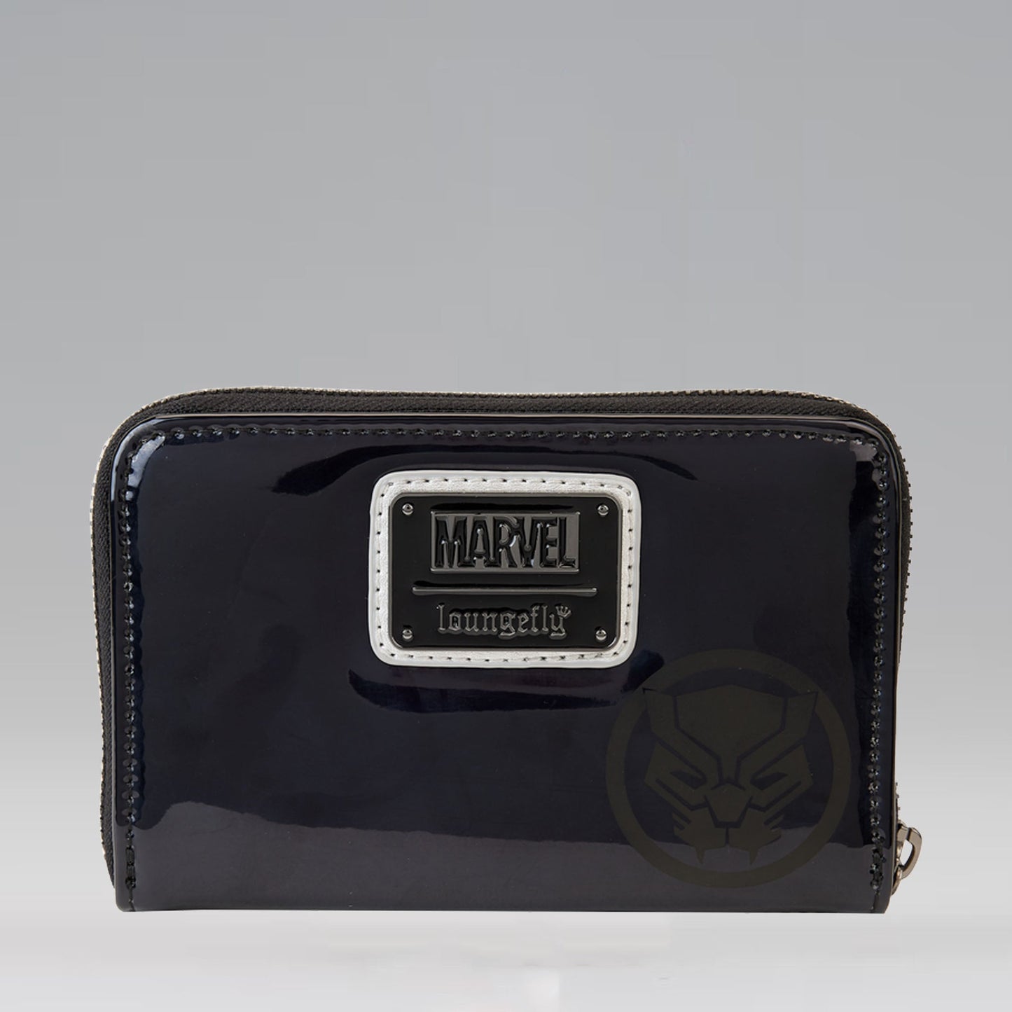 Marvel Black Panther Metallic Cosplay Zip-Around Wallet by Loungefly