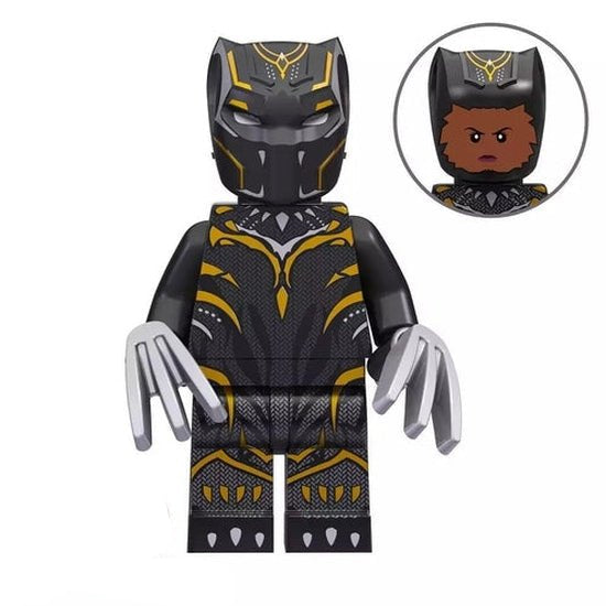 Marvel Lego Custom Minifigure - Black Panther 2