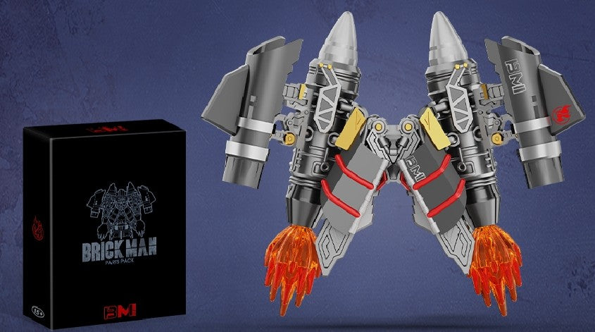 Transformers Lego Set - Brick Man BM-005 Jetfire Upgrade Kits for BM-001 Optimus Prime