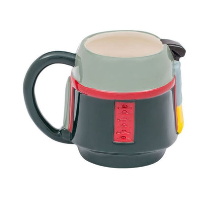 Star Wars Boba Fett Helmet Ceramic Sculpted Mug 20oz.