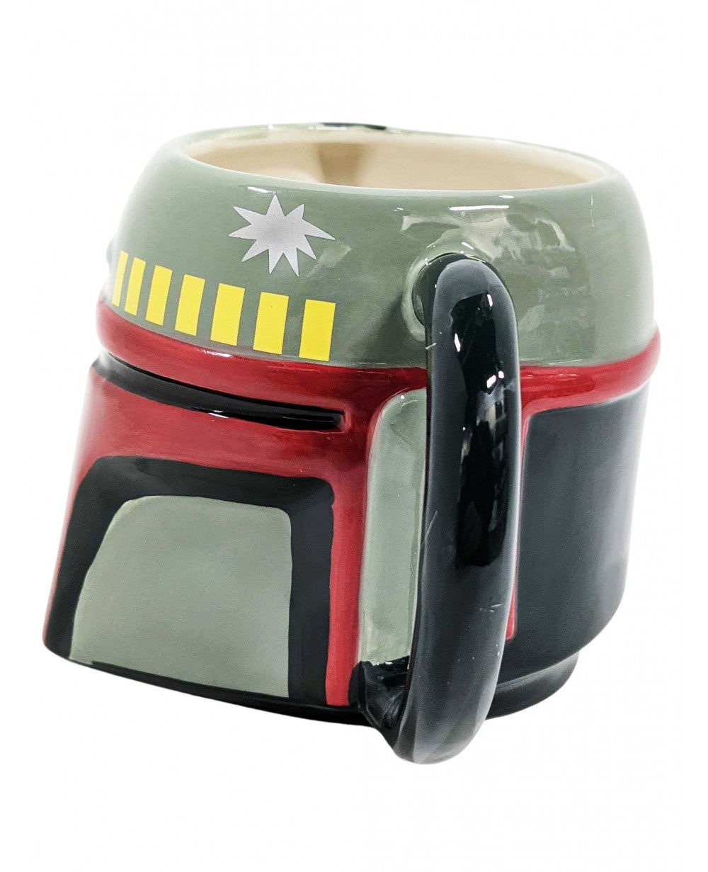 Star Wars Boba Fett Helmet Ceramic Sculpted Mug 20oz.
