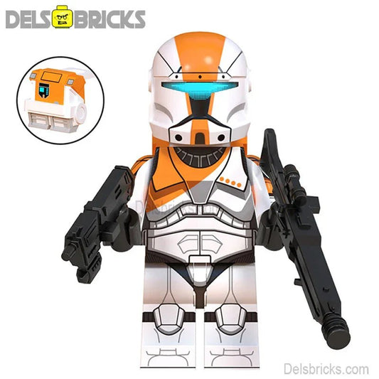 Star Wars Lego Custom Minifigure - Boss RC1138 (Delta Commandos)