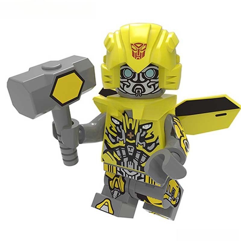 Transformers Lego Custom Minifigure - Bumblebee