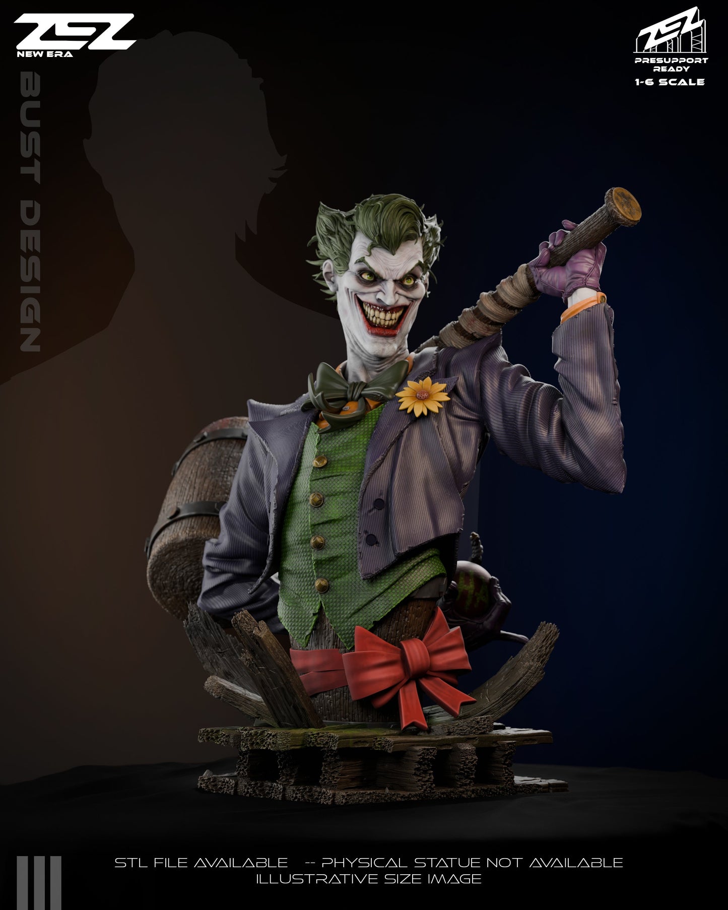 DC Comics Statue - Classic Joker (1:6 Scale & Bust)