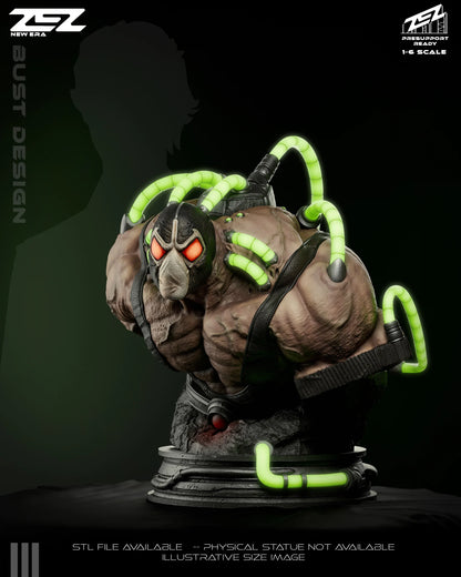 DC Comics Statue - Bane (1:6 Scale & Bust)
