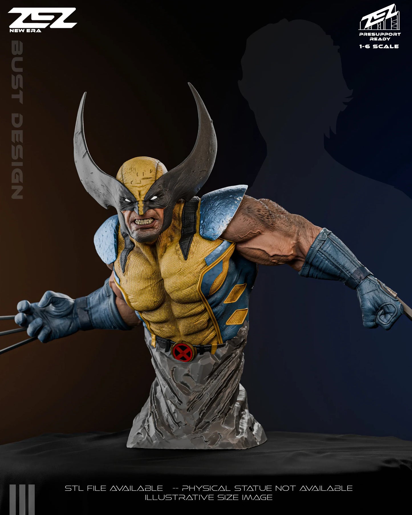 Marvel Comics Statue - Wolverine (1:6 Scale & Bust)