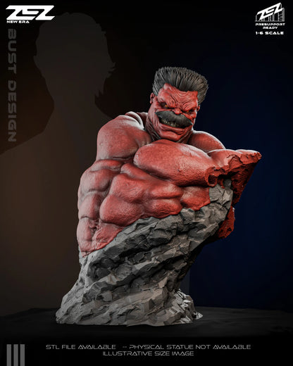 Marvel Comics Statue - The Hulk (1:6 Scale & Bust)