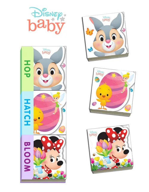 Disney Board Book - Disney Baby: Hop, Hatch, Bloom