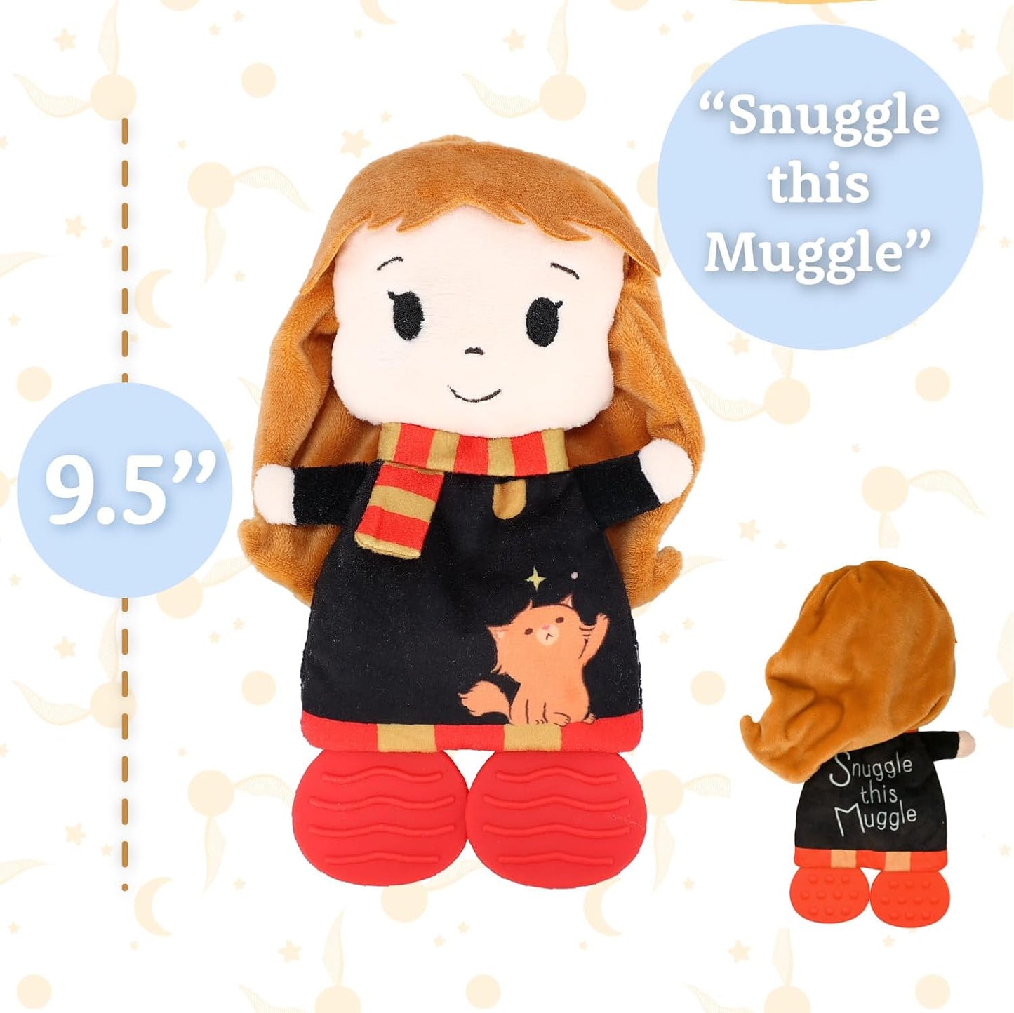 Harry Potter Hermione Granger Sensory Blanky with Crinkle