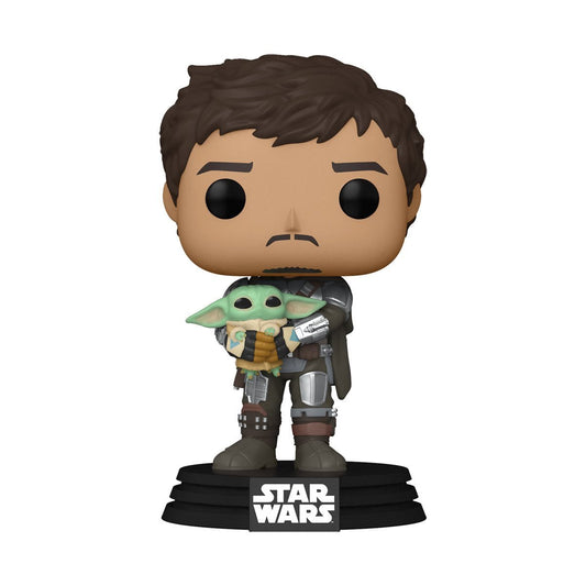 Star Wars Funko Pop! - Mando Holding Child (The Mandalorian)