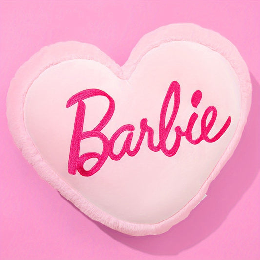 Barbie Heart-Shaped Pillow