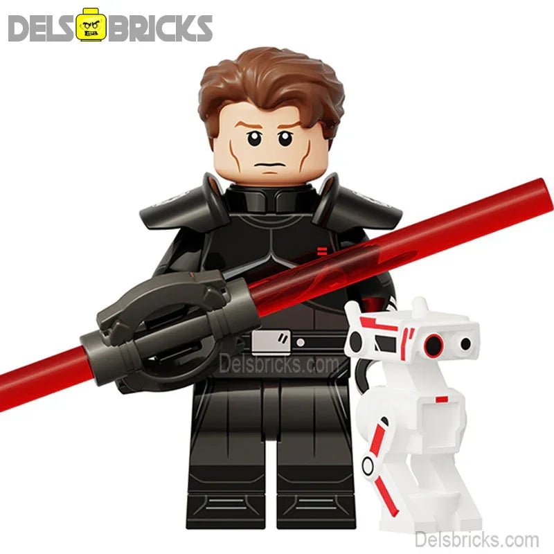 Star Wars Lego Custom Minifigure - Cal Kestis Inquisitor