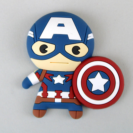 Marvel Captain America Chibi 3D Foam Magnet