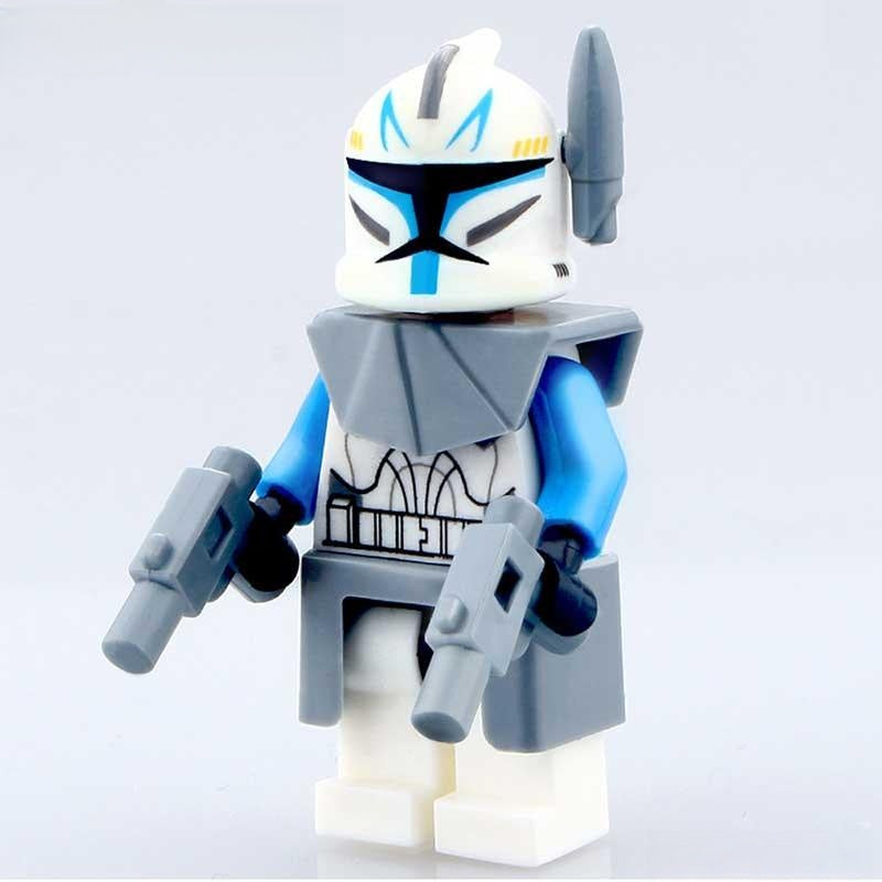 Star Wars Lego Custom Minifigure - Captain Rex Phase 1 ARC Clone Trooper