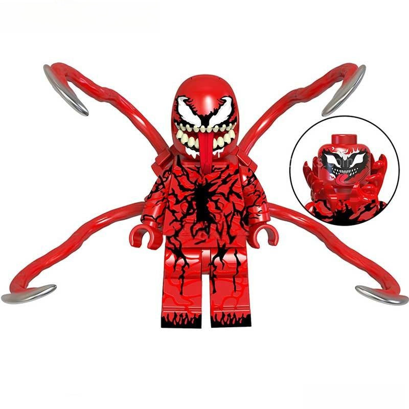 Marvel Lego Custom Minifigure - Carnage 3