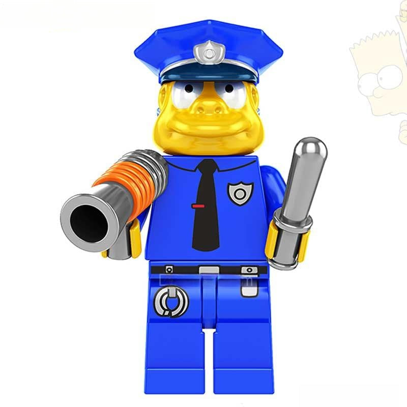 Simpsons Lego Custom Minifigure - Chief Wiggum