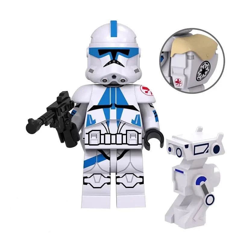 Star Wars Lego Custom Minifigure - Clone Trooper Medic