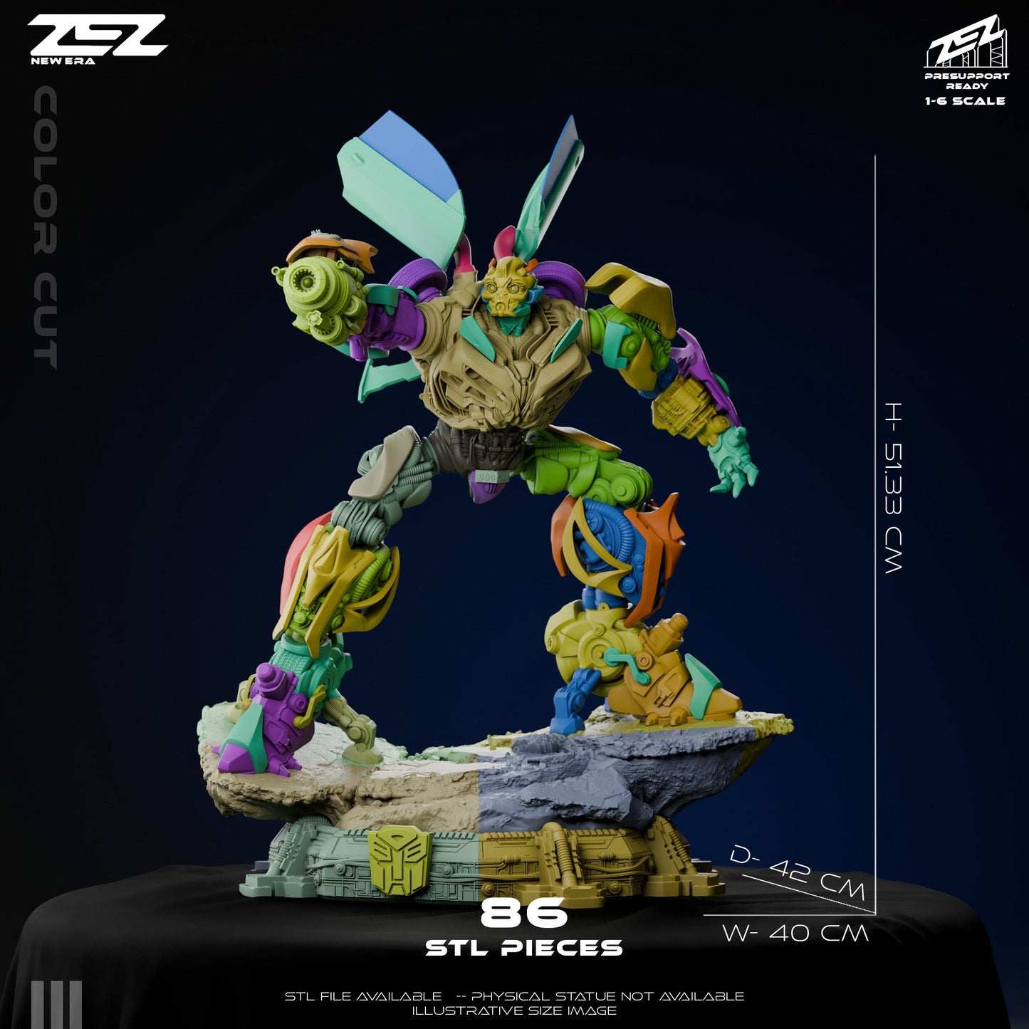 Transformers Statue - Bumblebee (1:18 Scale & Bust)