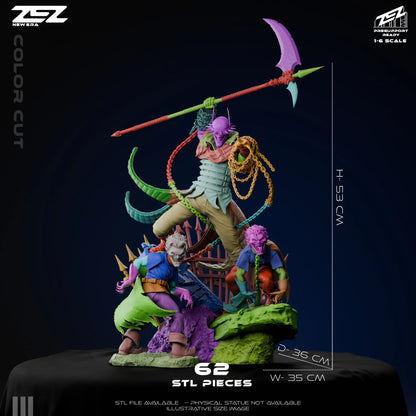 DC Comics Statue - The Batman Who Laughs (1:6 Scale & Bust)