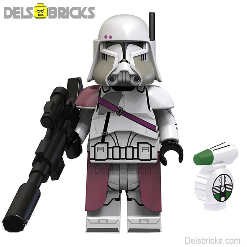 Star Wars Lego Custom Minifigure - Commander Bacara