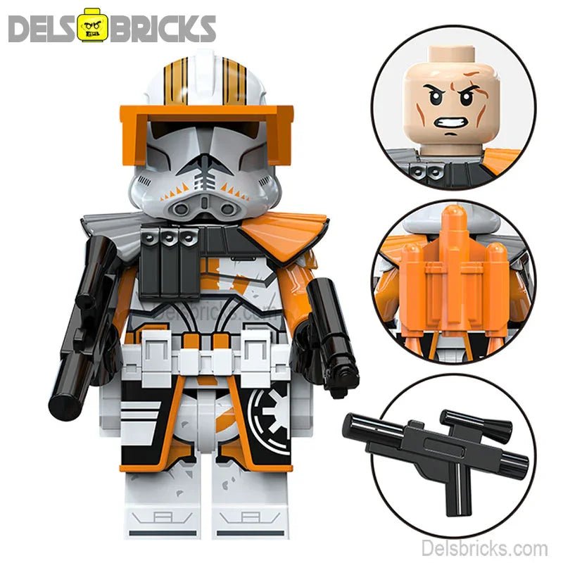 Star Wars Lego Custom Minifigure - Commander Cody