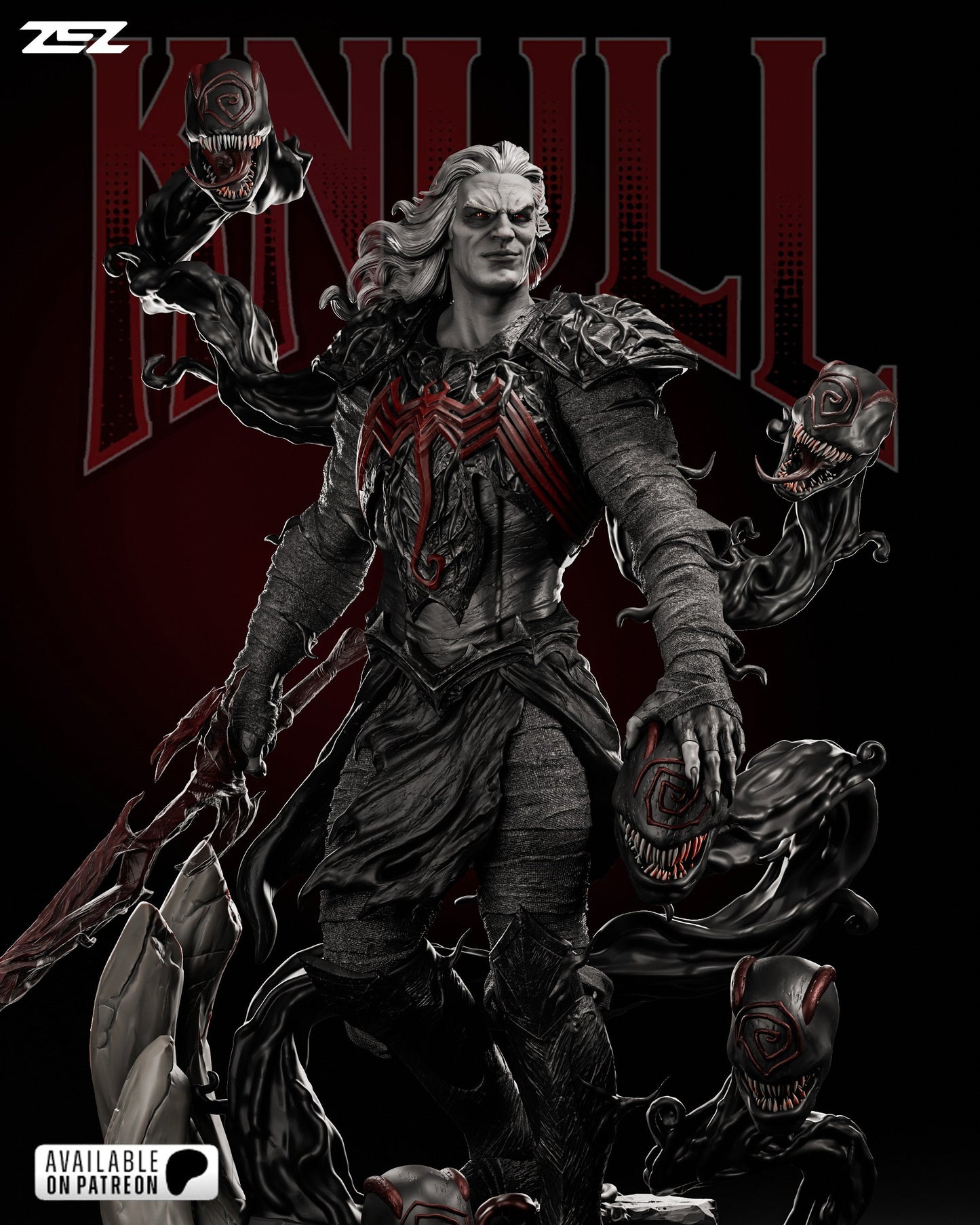 Marvel Comics Statue - Knull (1:6 Scale & Bust)