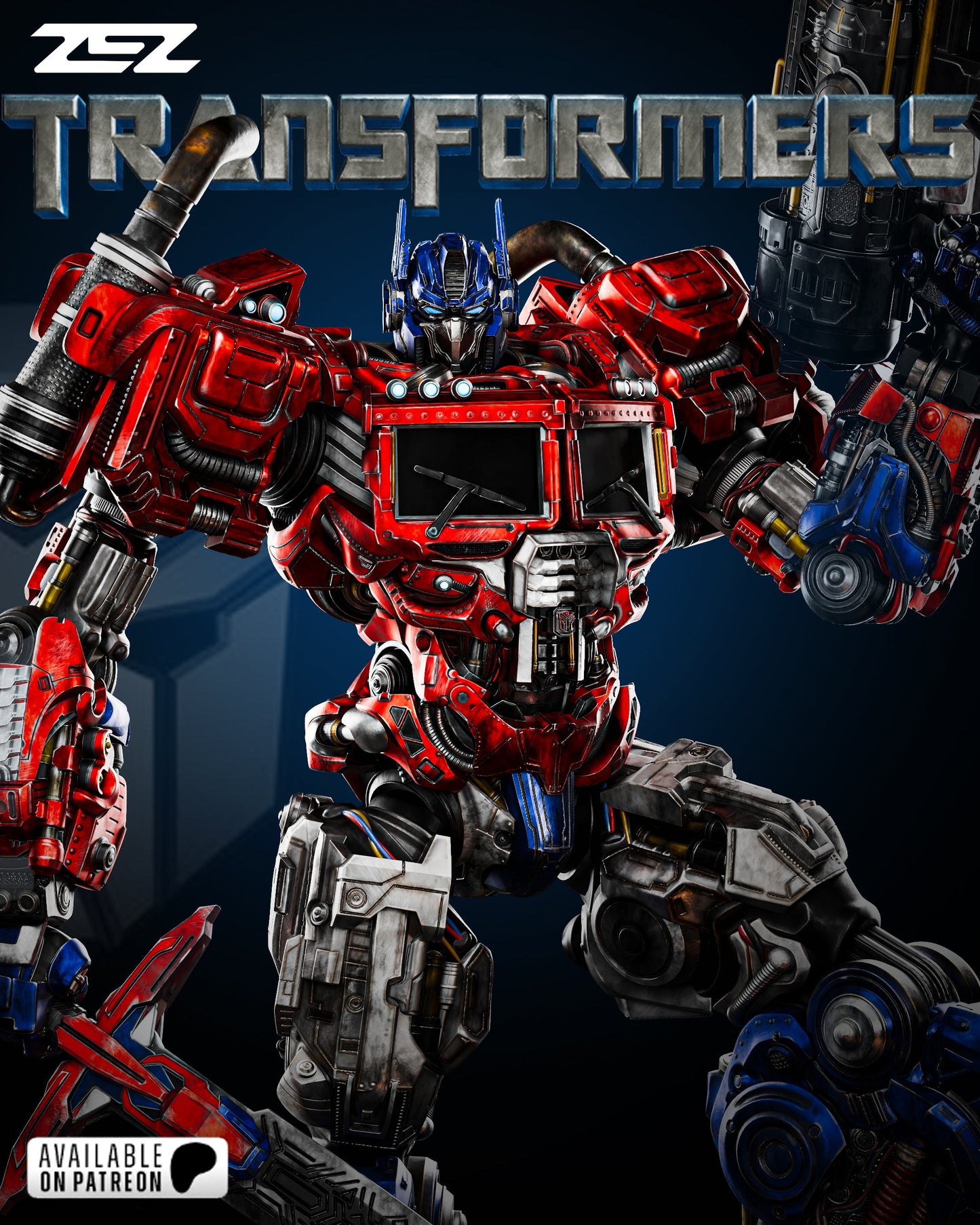 Transformers Statue - Optimus Prime (1:18 Scale & Bust)