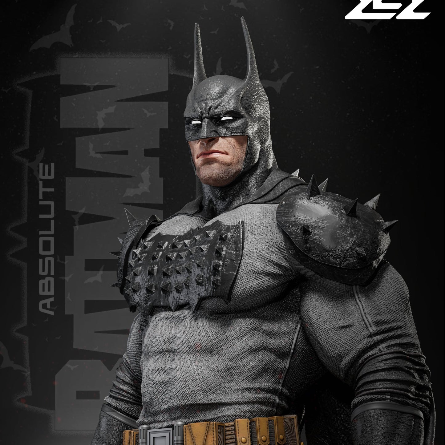 DC Comics Statue - Absolute Batman (1:6 Scale & Bust)