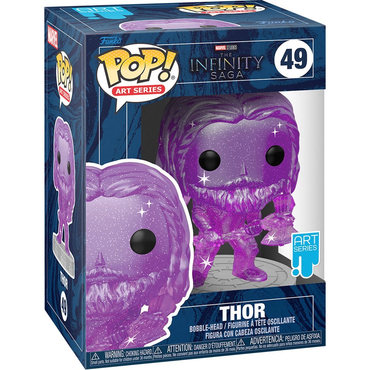 Marvel Funko Pop! - Avengers Infinity Saga Thor Purple Artist Series