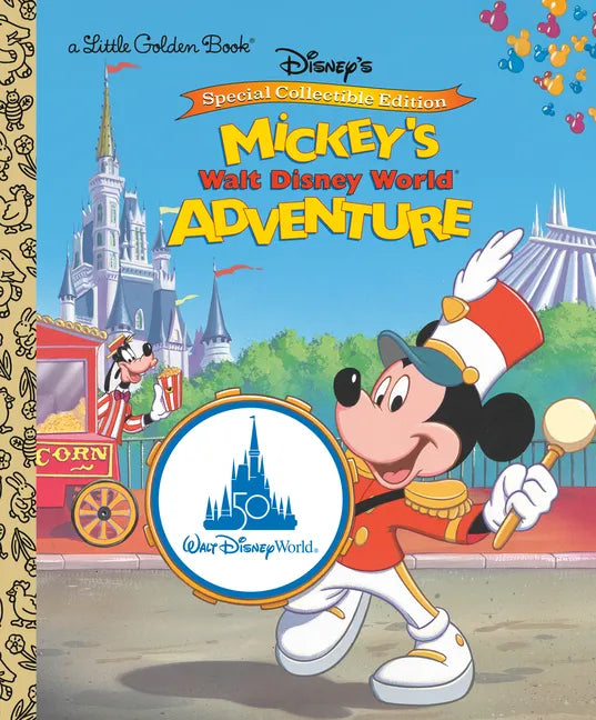 Disney Little Golden Book - Mickey's Walt Disney World Adventure (Disney Classic)