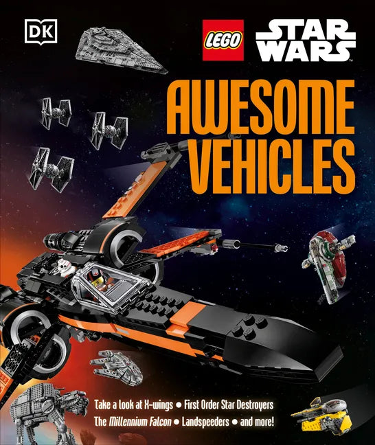 Star Wars HC Book - Lego Star Wars Awesome Vehicles