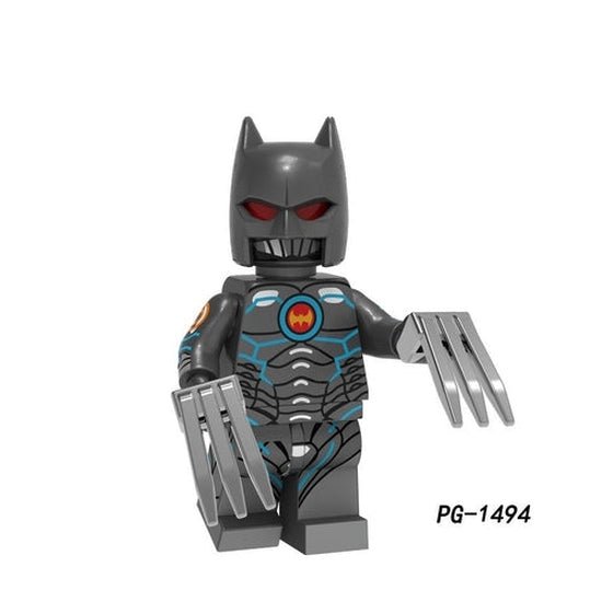Marvel Lego Custom Minifigure - Dark Claw (Wolverine)