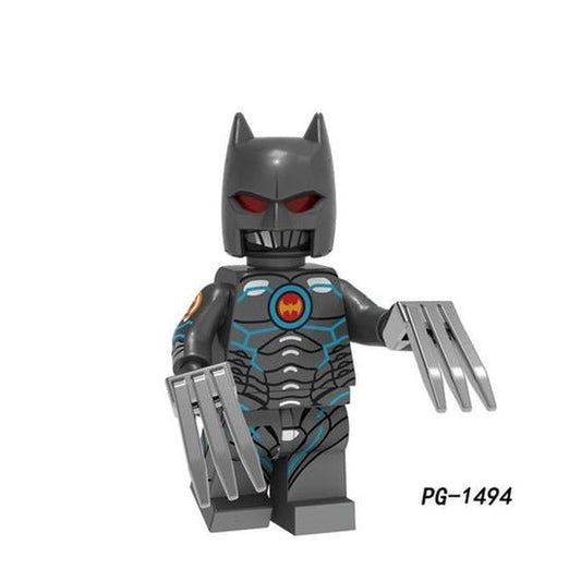 Marvel Lego Custom Minifigure - Dark Claw (Wolverine)