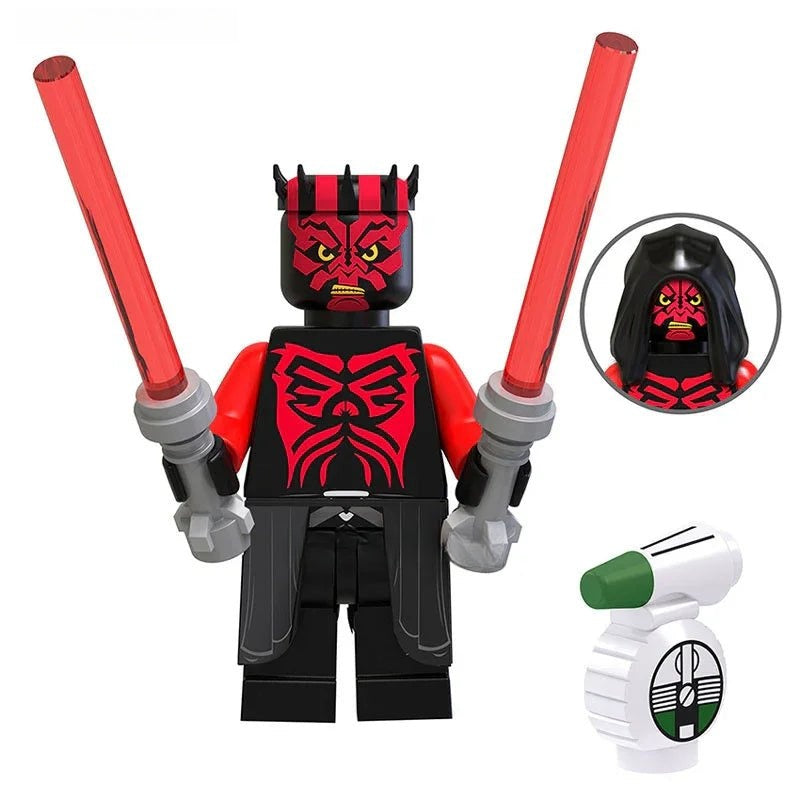 Star Wars Lego Custom Minifigure - Darth Maul 3