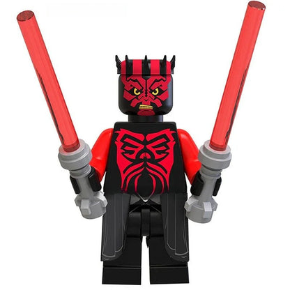 Star Wars Lego Custom Minifigure - Darth Maul 3