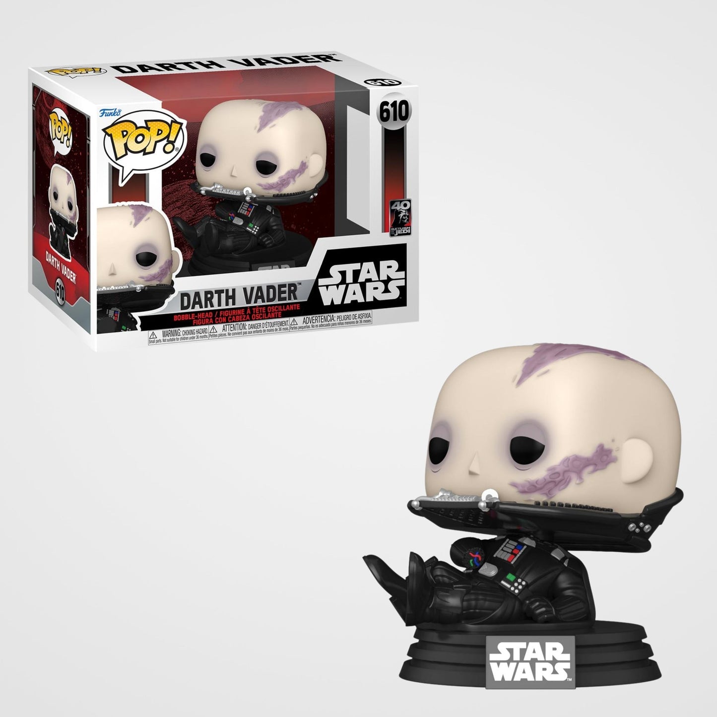 Star Wars Funko Pop! - Darth Vader (Unmasked)