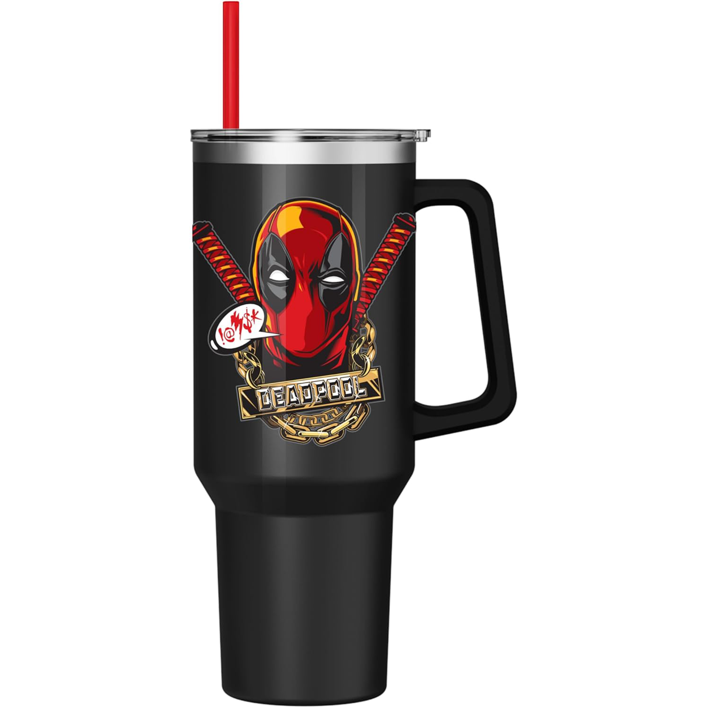 Marvel Deadpool 40oz Stainless Steel Tumbler