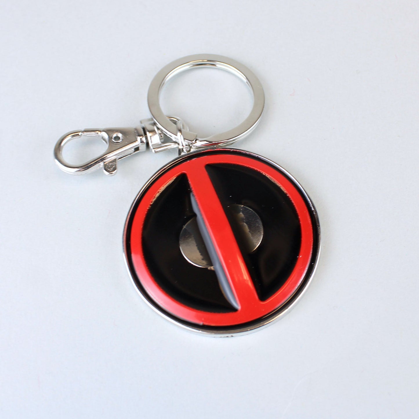 Marvel Deadpool Symbol Pewter Keychain